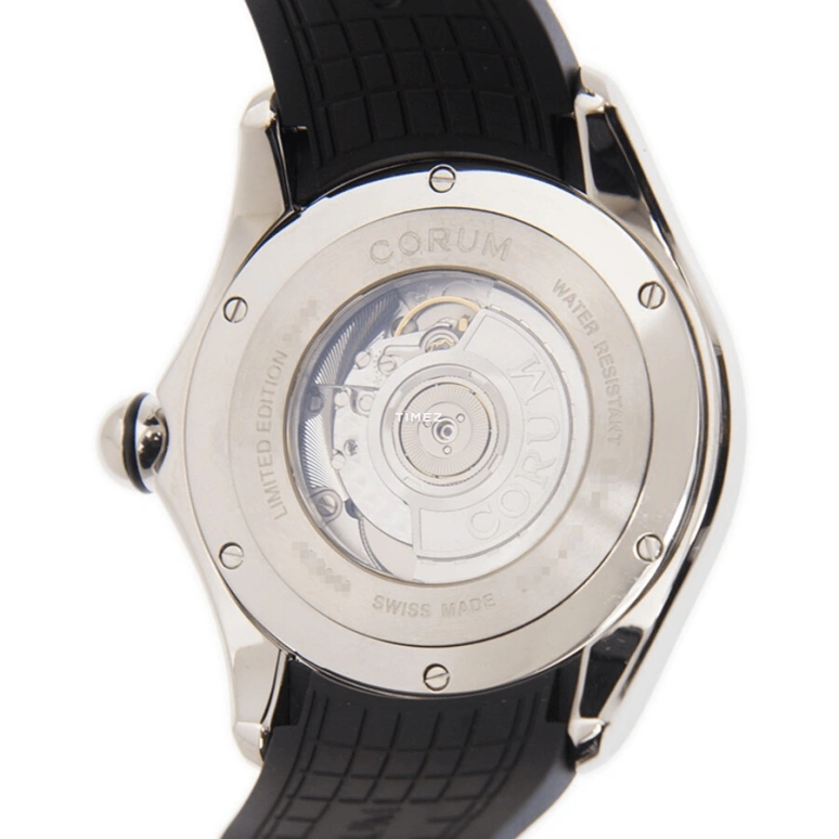 Corum,Bubble 47mm,47mm,Stainless Steel,Black,Automatic,42hours,In-house Caliber,082,082.310.200371 SK01