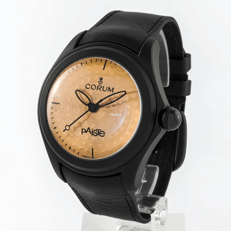 Corum,Bubble 47mm,47mm,Stainless Steel,Yellow,Automatic,In-house Caliber,Sapphire,Crystal Glass,L11002871