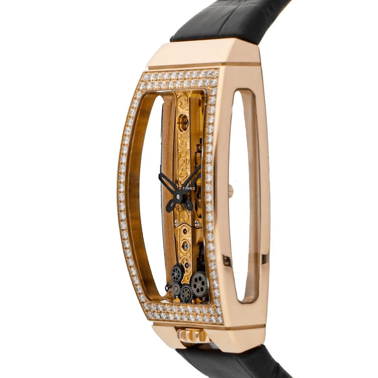 Corum,GOLDEN BRIDGE 21.30x43.99mm,21.30x43.99mm,Rose Gold,Skeleton,Handwound,Tourbillon,40hours,B113,B113/00824 113.102.85/0001 0000
