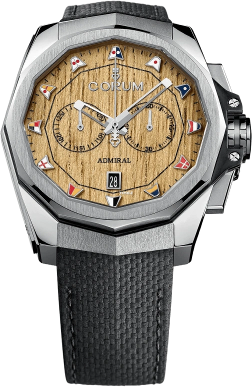 Corum,Admiral 42mm,42mm,Stainless Steel,Rose Gold,Sapphire,Crystal,Coffee,Brown,Automatic,A116,A116/03363
