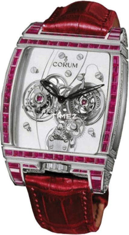 Corum,GOLDEN BRIDGE 38x53mm,38x53mm,White Gold,In-house Caliber,Sapphire,Crystal Glass,Setting,Diamonds,382,382.856.69/0F86 0000