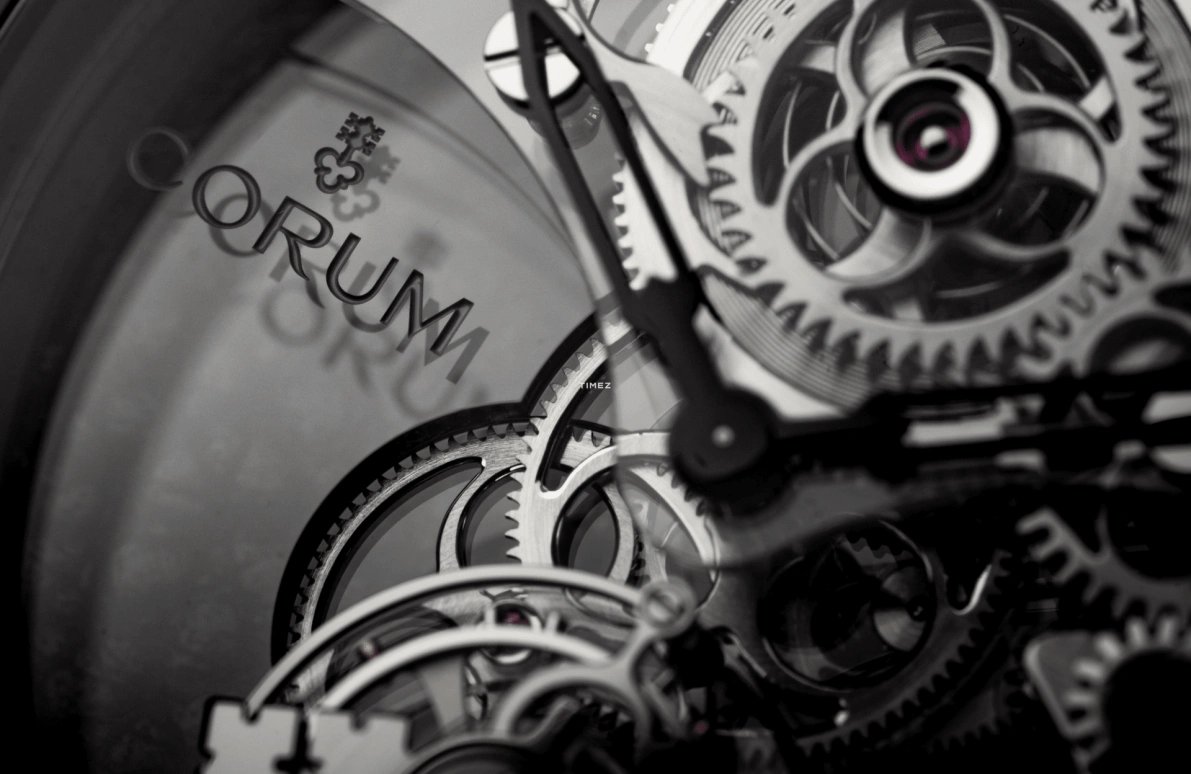 Corum,Heritage 44mm,44mm,White Gold,Skeleton,Transparent,Handwound,Tourbillon,Crystal Glass,R374,R374/03464 - 374.710.69/0F09 0000