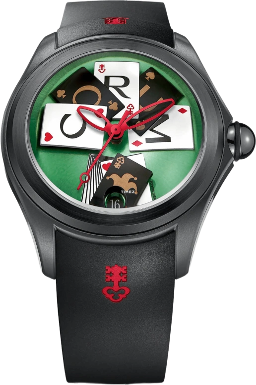 Corum,Bubble 47mm,47mm,Stainless Steel,Crystal,Green,Automatic,L082,L082/03243
