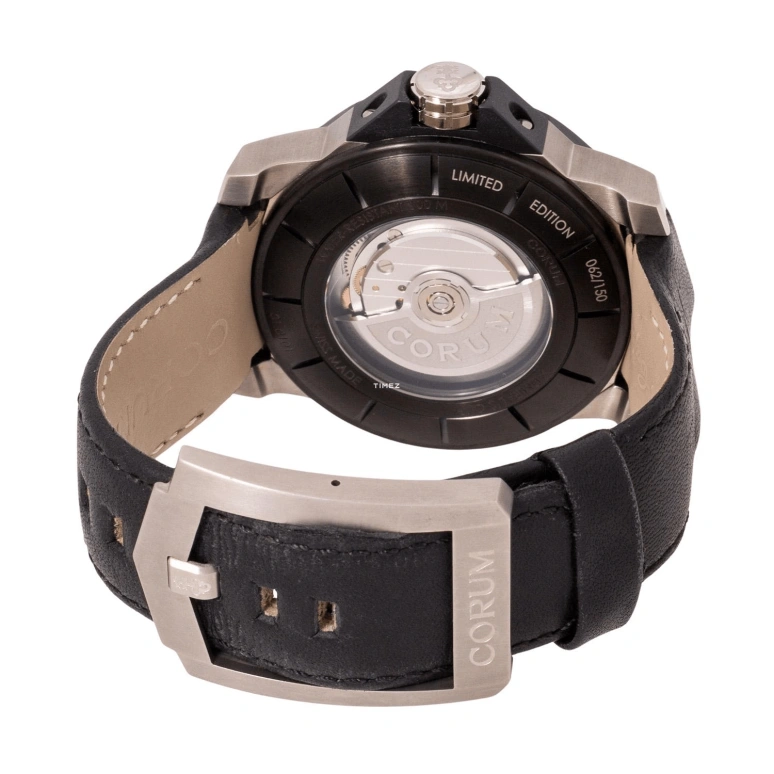 Corum,Admiral's Cup 48mm,48mm,Titanium,White,Automatic,Day,Dule Time,Day / Night Indication,171,171.951.95/0061 AK12