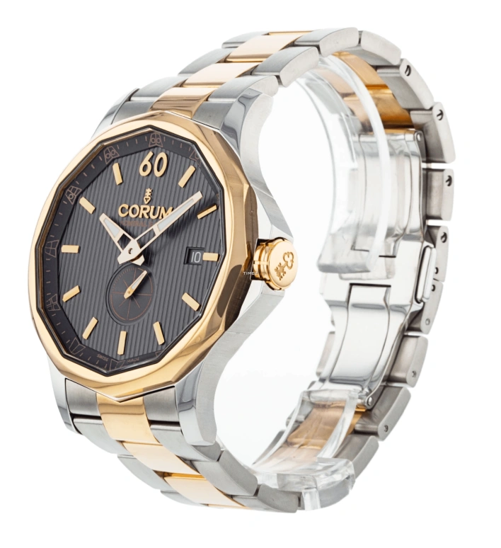 Corum,Other 42mm,42mm,Stainless Steel,Grey,Automatic,Day,Sapphire,Crystal Glass,395,395.101.24/V720 AK11