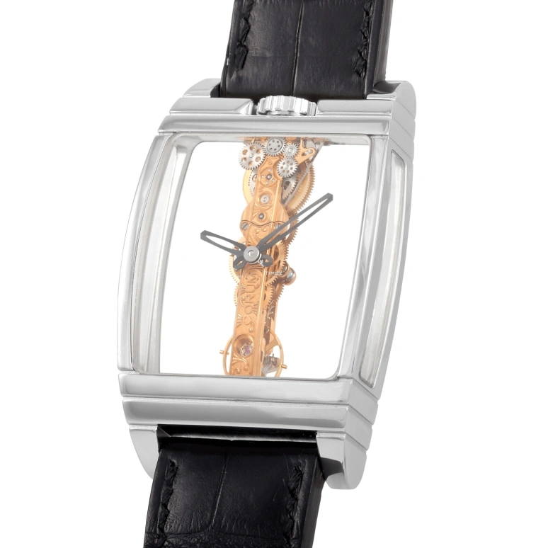 Corum,GOLDEN BRIDGE 32x37mm,32x37mm,White Gold,Skeleton,Handwound,40hours,In-house Caliber,113,113.550.70/0001 0000R