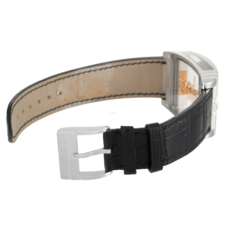Corum,GOLDEN BRIDGE 32x37mm,32x37mm,White Gold,Skeleton,Handwound,40hours,In-house Caliber,113,113.550.70/0001 0000R