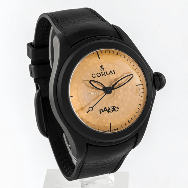 Corum,Bubble 47mm,47mm,Stainless Steel,Yellow,Automatic,In-house Caliber,Sapphire,Crystal Glass,L11002871