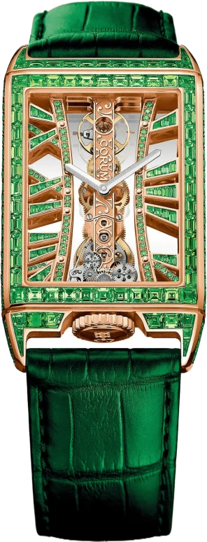 Corum,Bubble 29.50x42.20mm,29.50x42.20mm,Rose Gold,Handwound,40hours,In-house Caliber,B113,B113/03741