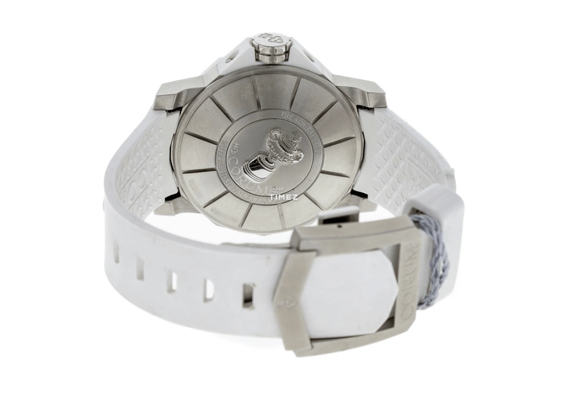 Corum,Admiral's Cup 40mm,40mm,Stainless Steel,White,Automatic,Day,42hours,082,082.951.47/F379 AA32