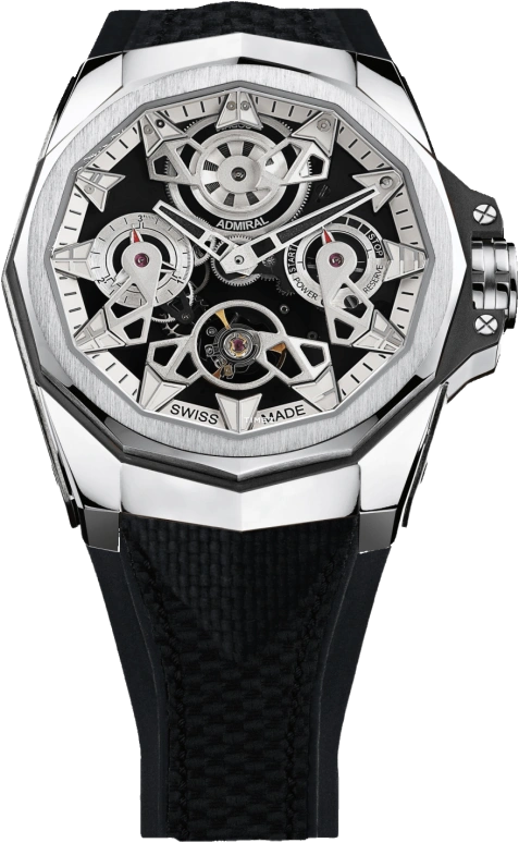 Corum,Other 43mm,43mm,Sapphire,Silver,Blue,Automatic,A297,A297/03897