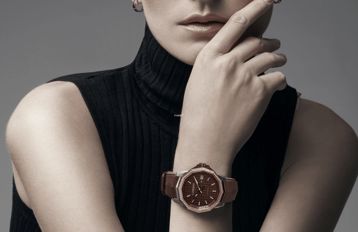 Corum,Admiral 38mm,38mm,Titanium,Brown,Automatic,Day,42hours,A082,A082/04263 - 082.202.44/F372 BR12