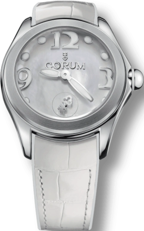 Corum,Bubble 42mm,42mm,Stainless Steel,White,Automatic,72hours,In-house Caliber,L295,L295/03049