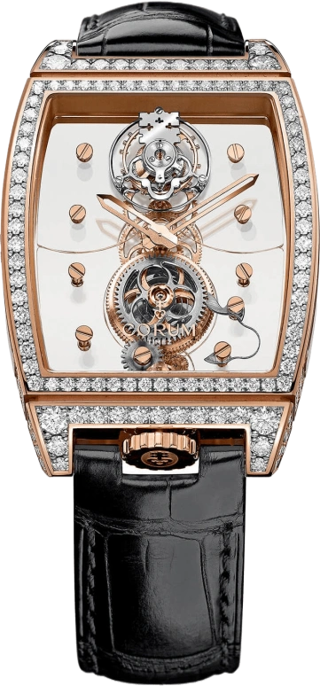 Corum,GOLDEN BRIDGE 43mm,43mm,White Gold,Handwound,B100,B100/01506