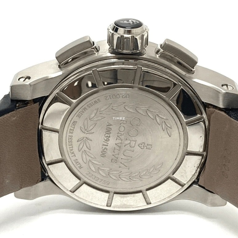 Corum,Heritage 44mm,44mm,Stainless Steel,White,Automatic,Chronograph,Day,984,984.715.20/0F01 EB77