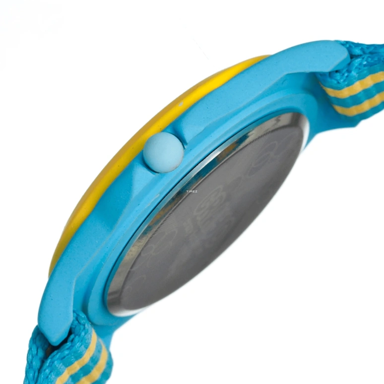 Crayo,Other 39mm,39mm,Metal,Yellow,Blue,Quartz,Day,Hardlex,cracr0700 Cerulean,cracr0700 Cerulean-Yellow