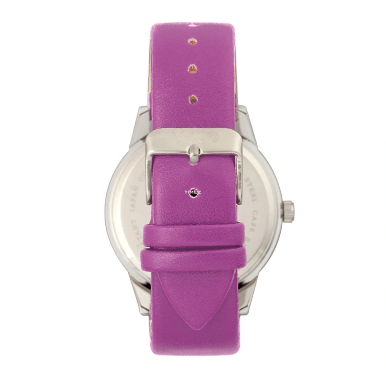 Crayo,Other 41mm,41mm,Composite,White,Quartz,Hardlex,Round,cracr5000 Fuchsia