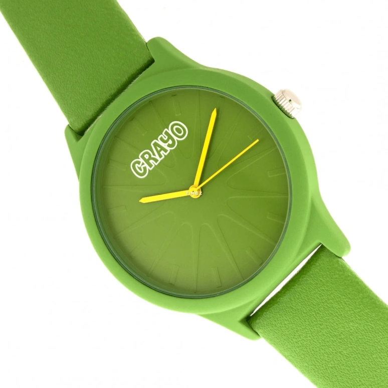Crayo,Other 38mm,38mm,Composite,Green,Quartz,Hardlex,Round,cracr5300 Green