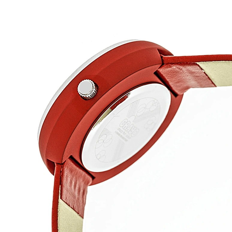 Crayo,Other 38mm,38mm,Metal,Red,Pink,Quartz,Hardlex,Round,cracr3400 Red