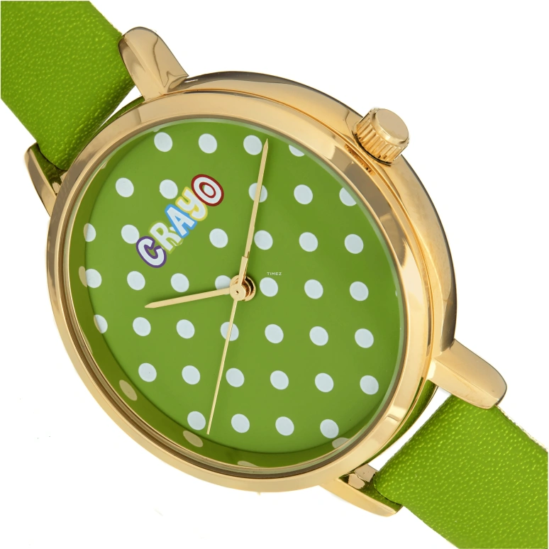 Crayo,Other 35mm,35mm,Composite,Green,White,Quartz,Hardlex,Round,cracr5900 Green