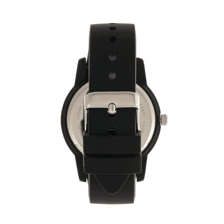 Crayo,Other 41mm,41mm,Metal,Black,Quartz,Day,Hardlex,cracr2000 Black