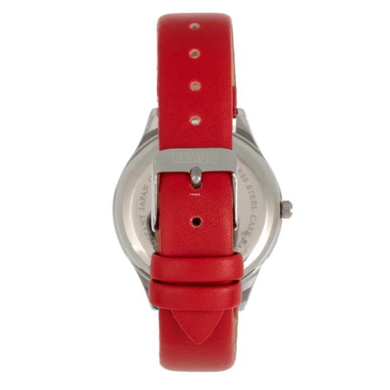 Crayo,Other 32mm,32mm,Composite,White,Quartz,Hardlex,Round,cracr5500 Red