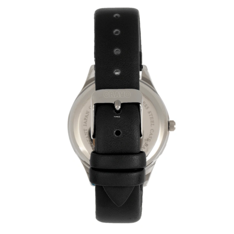 Crayo,Other 32mm,32mm,Composite,White,Quartz,Hardlex,Round,cracr5500 Black