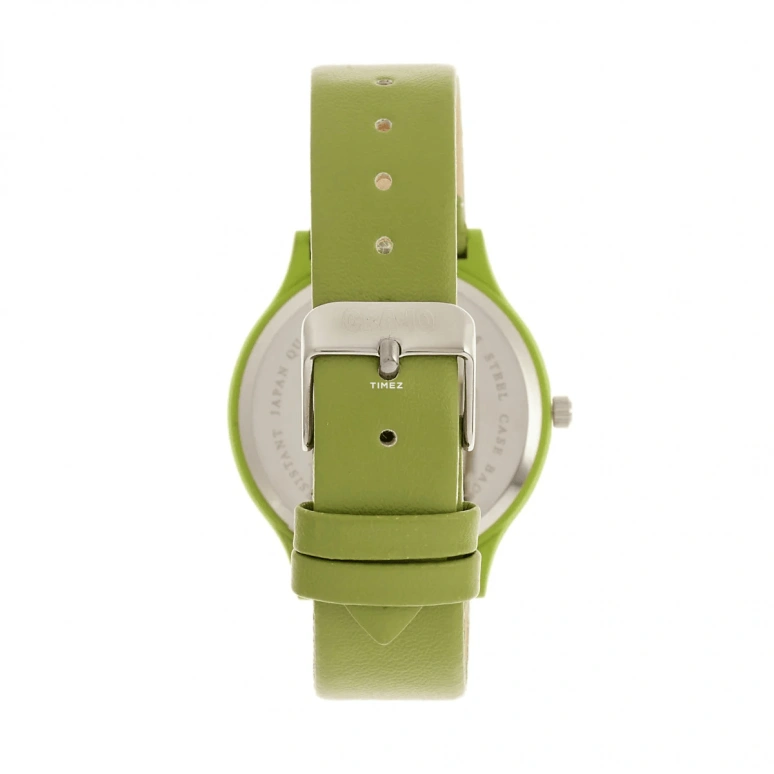 Crayo,Other 36mm,36mm,Metal,Pink Gold,Quartz,Hardlex,Round,cracr4400 Green