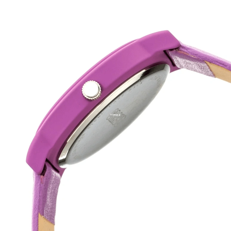 Crayo,Other 38mm,38mm,Metal,Purple Red,Quartz,Hardlex,Round,cracr4700 Fuchsia