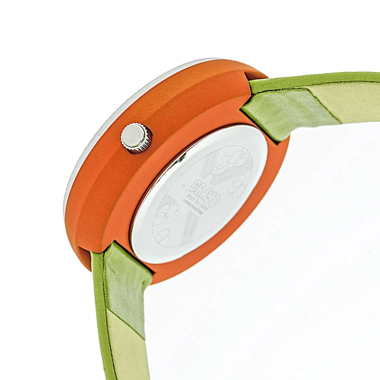 Crayo,Other 38mm,38mm,Metal,Green,Quartz,Hardlex,Round,cracr3400 Green