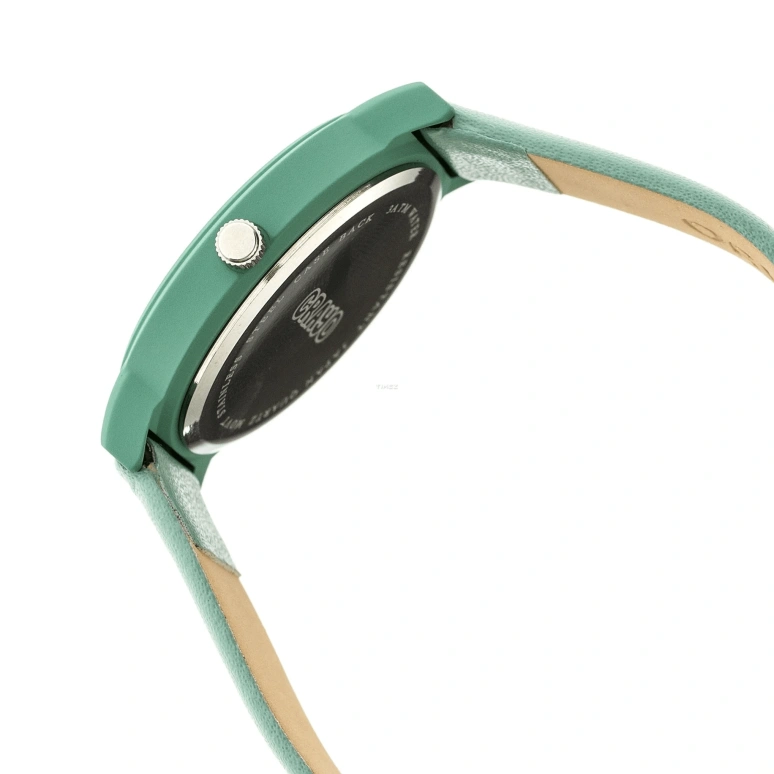 Crayo,Other 38mm,38mm,Metal,Green,Quartz,Hardlex,Round,cracr4700 Seafoam