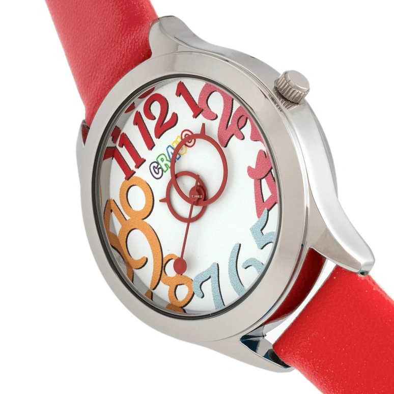 Crayo,Other 32mm,32mm,Composite,White,Quartz,Hardlex,Round,cracr5500 Red