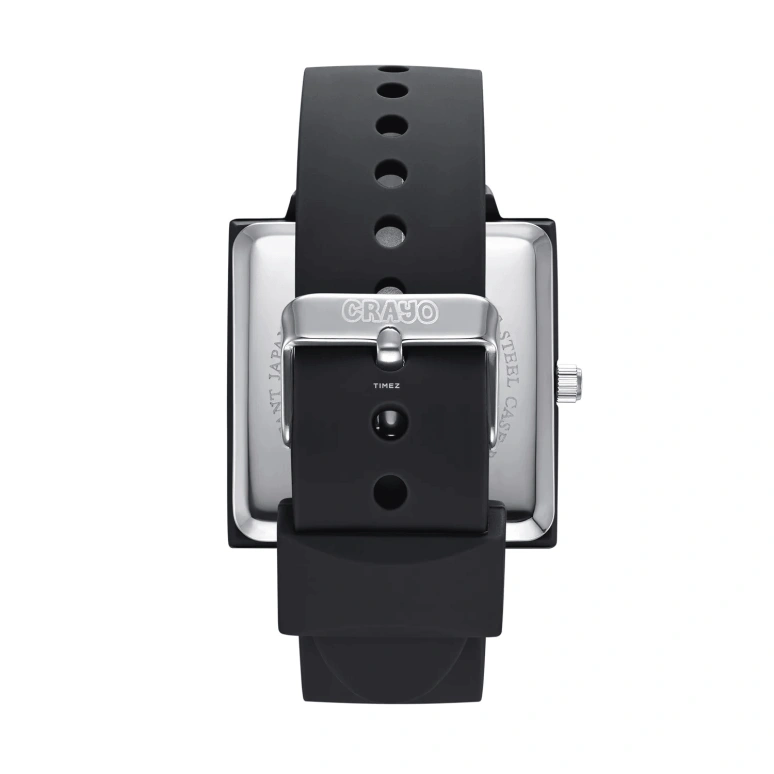 Crayo,Other 38mm,38mm,Composite,Black,Quartz,Day,Hardlex,cracr6000 Black