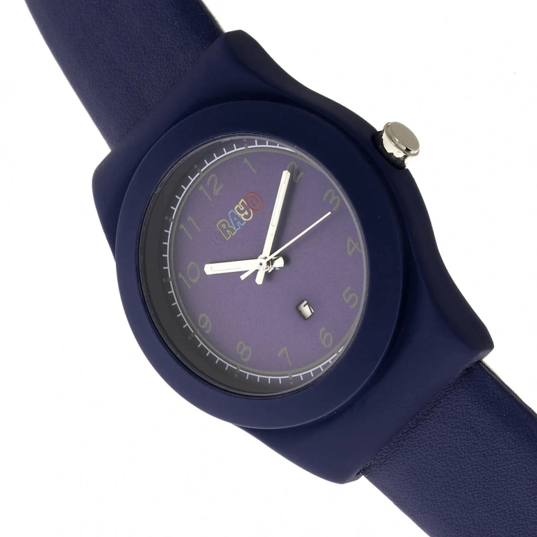 Crayo,Other 37mm,37mm,Metal,Purple,Quartz,Day,Hardlex,cracr4100 Purple