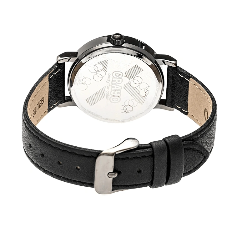 Crayo,Other 36mm,36mm,Metal,Purple,Quartz,Hardlex,Round,cracr3800 Purple