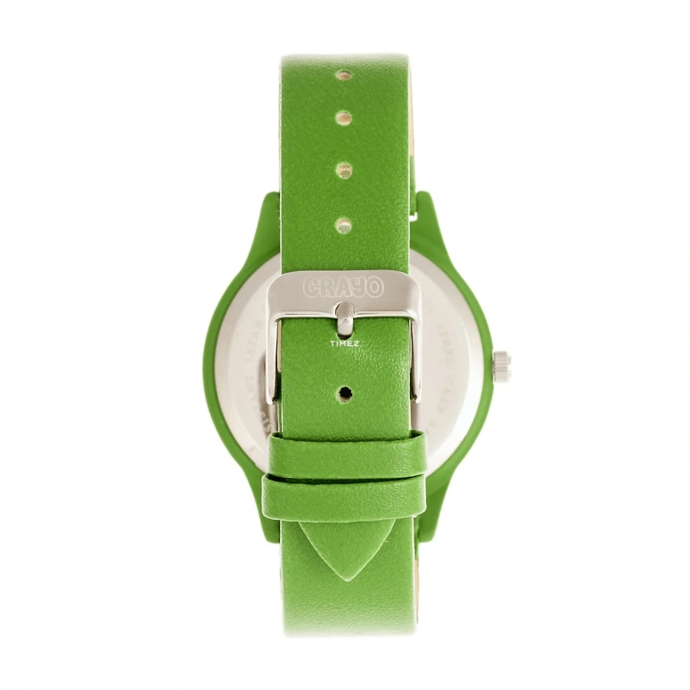 Crayo,Other 38mm,38mm,Composite,Green,Quartz,Hardlex,Round,cracr5300 Green