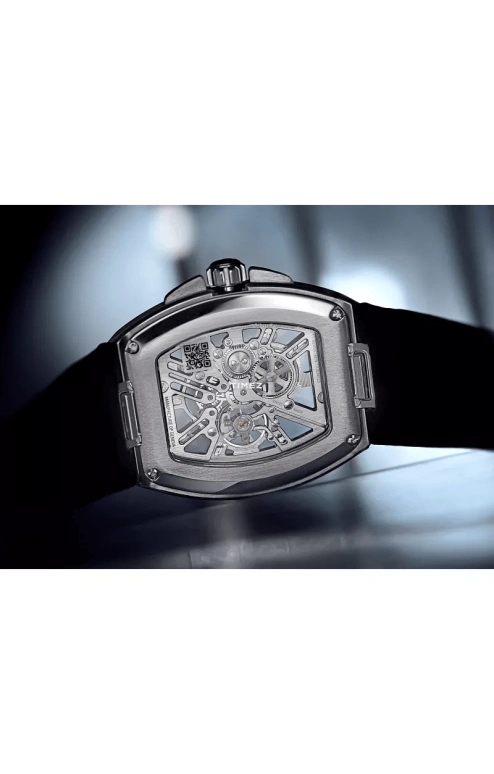 Cvstos,Metropolitan 51x42mm,51x42mm,Titanium,Silver,Blue,Handwound,70hours,In-house Caliber,F00113,F00113.4216001