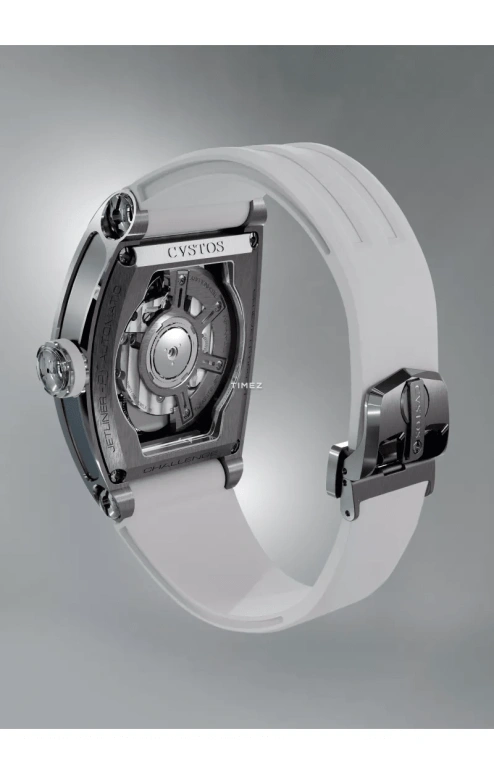 Cvstos,Jetliner 47.20x36mm,47.20x36mm,Stainless Steel,Titanium,White,Automatic,Day,42hours,A00103,A00103.3600001