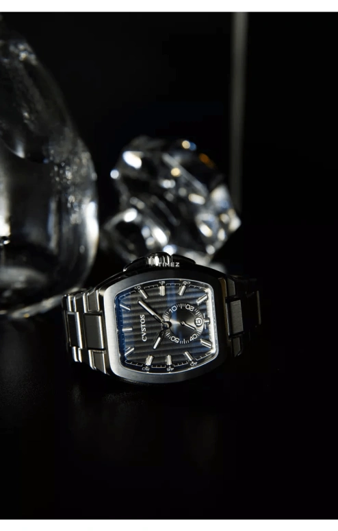 Cvstos,Metropolitan 51x42mm,51x42mm,Titanium,Black,Automatic,Day,42hours,F01103,F01103.4214001