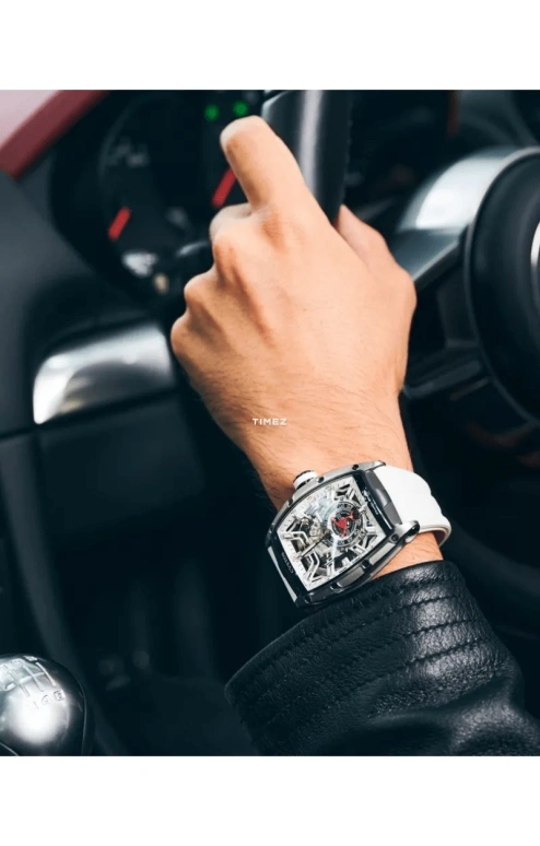Cvstos,Jetliner 53.70x41mm,53.70x41mm,Titanium,Grey,Automatic,Day,42hours,A00103,A00103.4110001