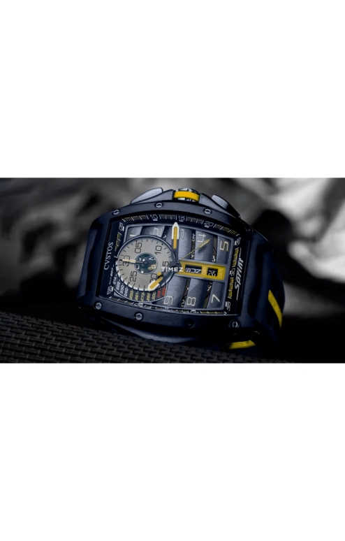 Cvstos,Racing 53.70x41mm,53.70x41mm,Stainless Steel,Blue,Automatic,Date,Day,B01107,B01107.4103002