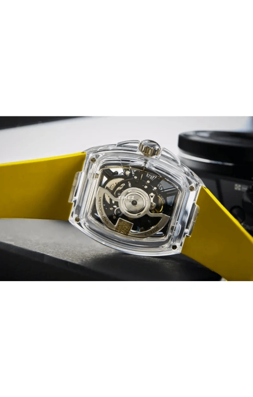 Cvstos,Metropolitan 51x42mm,51x42mm,Sapphire,Yellow,Automatic,Day,42hours,F00103,F00103.4289001