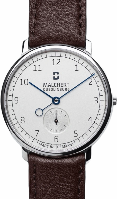 D. Malchert,Schlossberg 36mm,36mm,Silver,Handwound,Power Reserve Indicator,43hours,Sapphire,US1