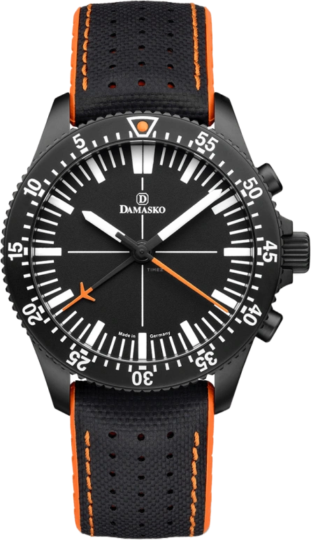 Damasko Chronographs DC80 ORANGE BLACK