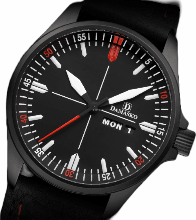 Damasko Three-hand Models DA343 BLACK