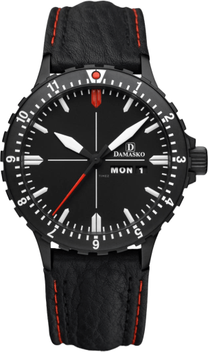 Damasko Three-hand Models DA44 BLACK