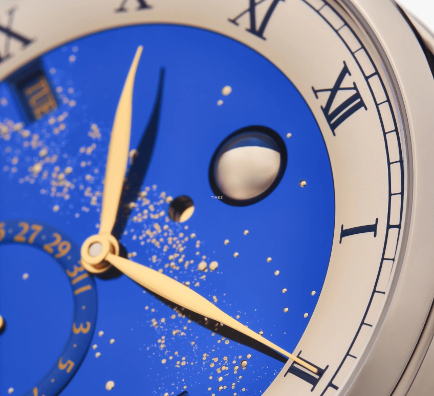 De Bethune,DB25 40mm,40mm,Titanium,Blue,Handwound,Moonphase,Perpetual Calendar,Leap Year,Month,120hours,In-house Caliber,DB25SQPV2