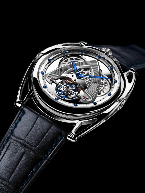 De Bethune,DB28 43mm,43mm,Titanium,Silver,Grey,Handwound,Tourbillon,Sapphire,DB28XPSW