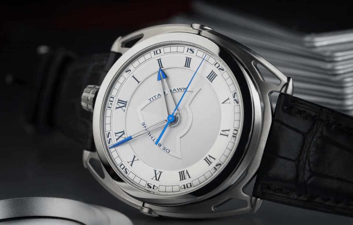 De Bethune,DB27 43mm,43mm,Titanium,Silver,Automatic,60hours,In-house Caliber,DB27TIS1V2