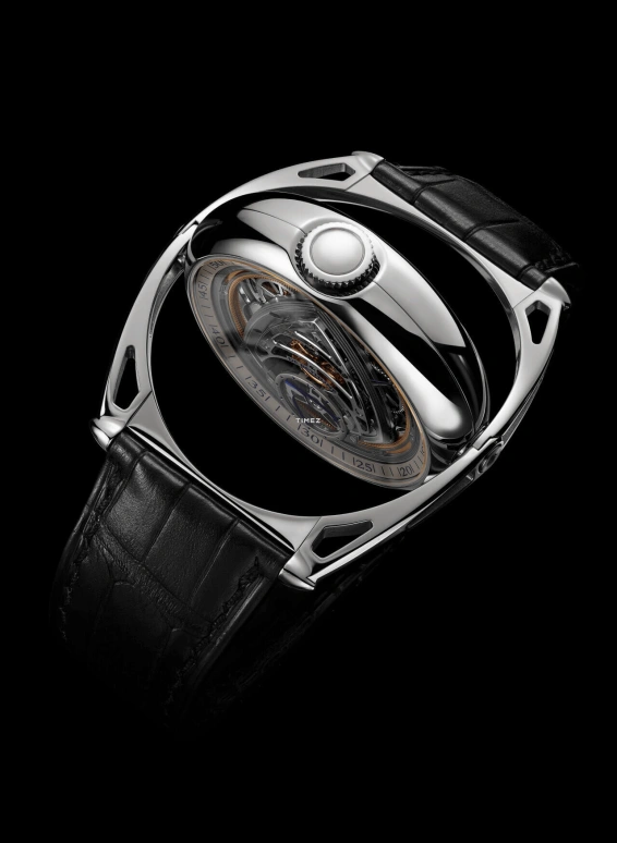 De Bethune,DB KIND OF TWO JUMPING GMT 43.30mm,43.30mm,Titanium,Silver,Skeleton,Handwound,GMT,Tourbillon,Foudroyante Seconds,DBK2V1